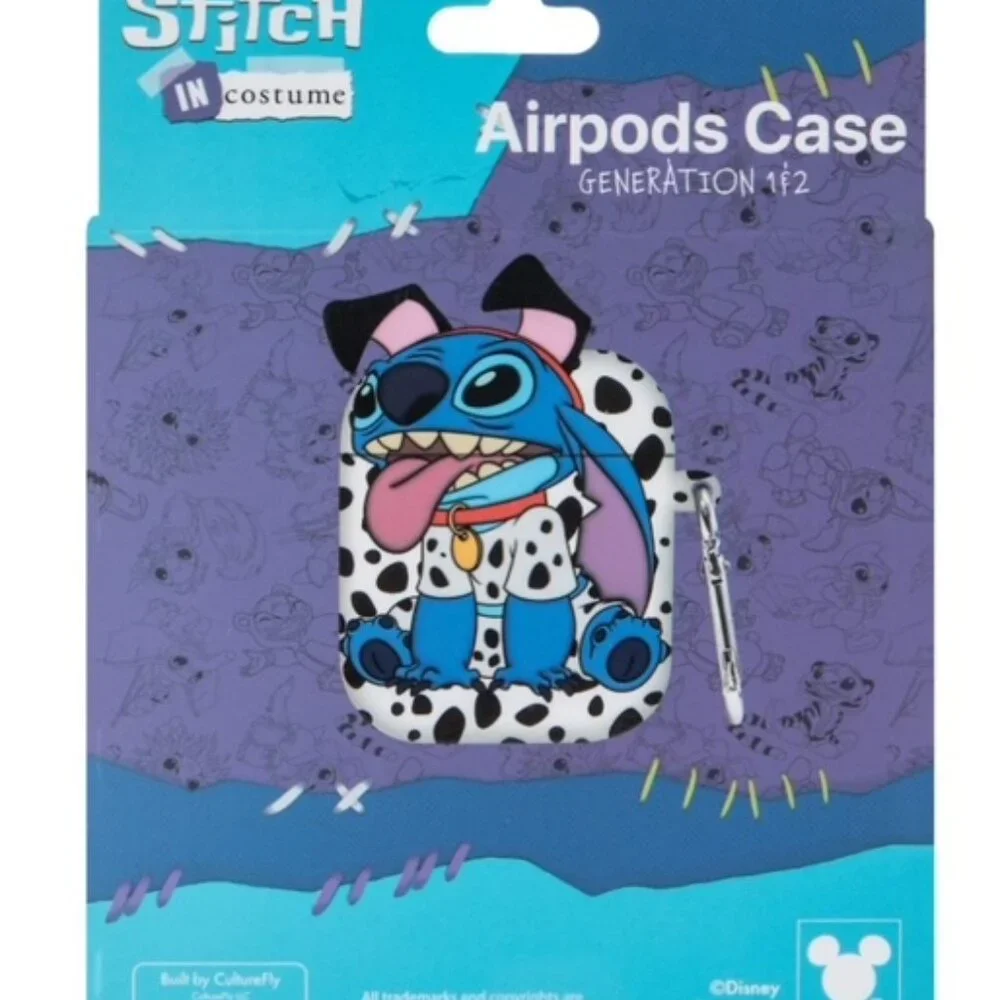 Disney*Stitch Dalmatian Costume 1&2 Generation AirPods Case